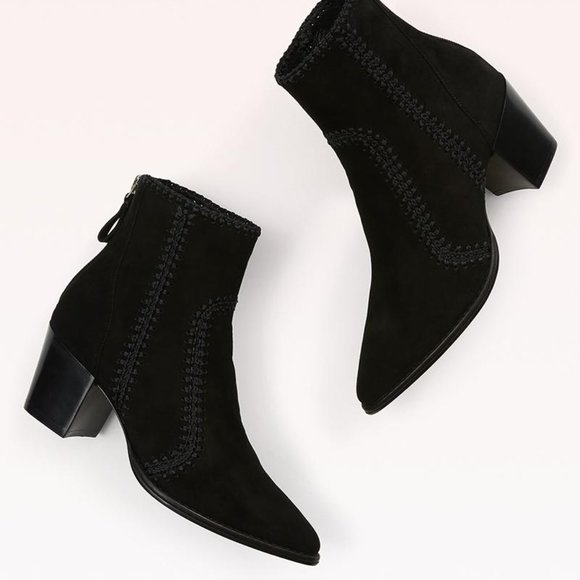 Alexandre Birman Benta Suede Booties - Picture 2 of 12